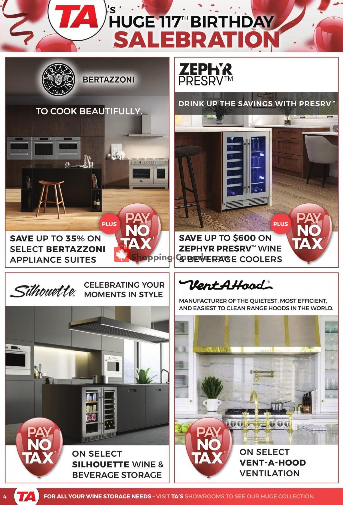 TA Appliances & Barbecues flyer from Friday October 27, 2023 to Monday October 30, 2023 - page 4