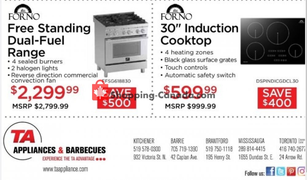 TA Appliances & Barbecues flyer from Thursday July 18, 2019 to Wednesday July 31, 2019 - page 4