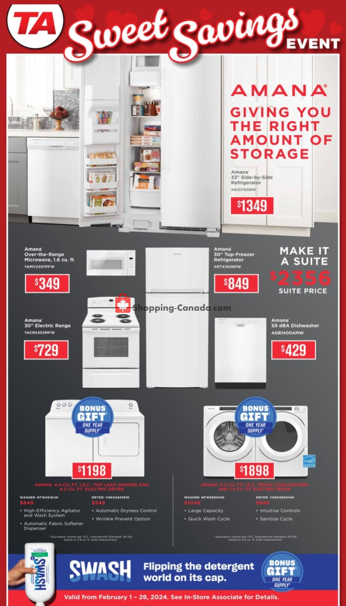 TA Appliances & Barbecues flyer from Thursday February 1, 2024 to Wednesday February 28, 2024 - page 6
