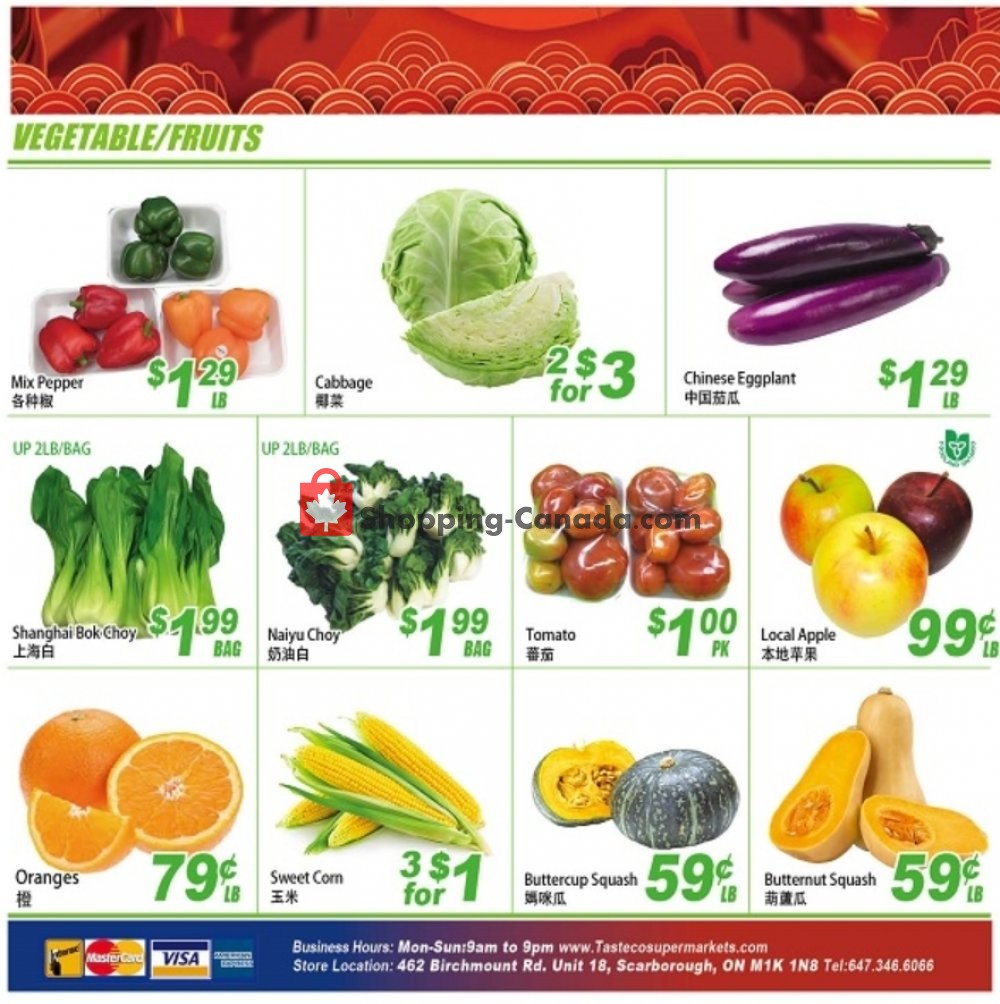 Tasteco Supermarket flyer from Friday September 6, 2019 to Thursday September 12, 2019 - page 2
