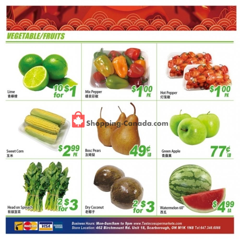 Tasteco Supermarket flyer from Friday June 28, 2019 to Thursday July 4, 2019 - page 2