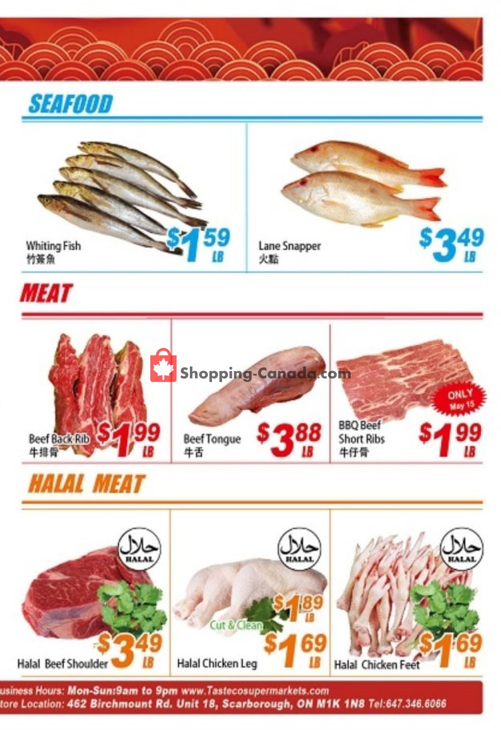 Tasteco Supermarket flyer from Friday May 10, 2019 to Thursday May 16, 2019 - page 4