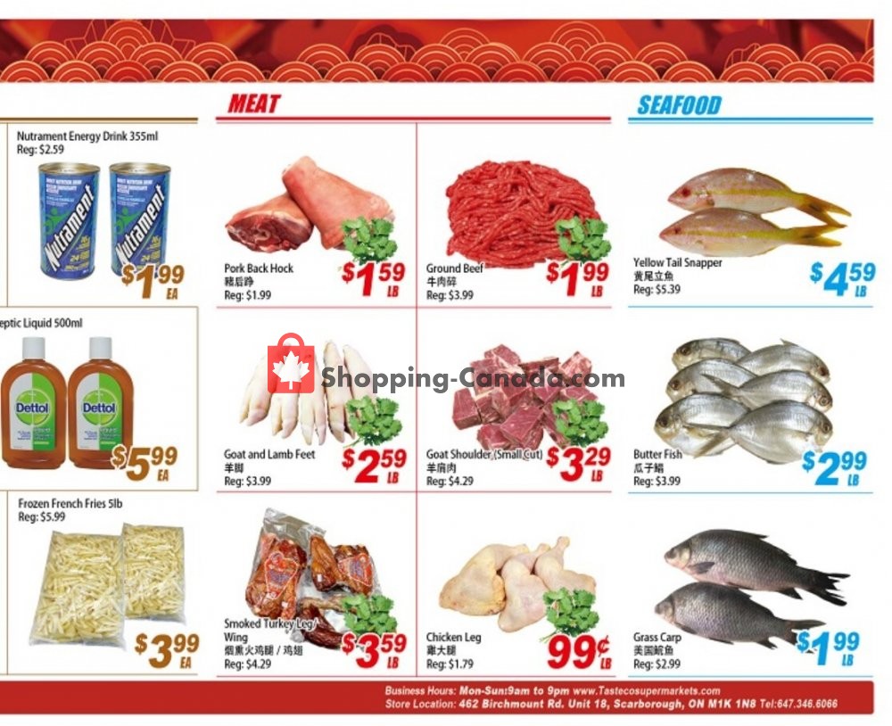 Tasteco Supermarket flyer from Friday October 9, 2020 to Thursday October 15, 2020 - page 4