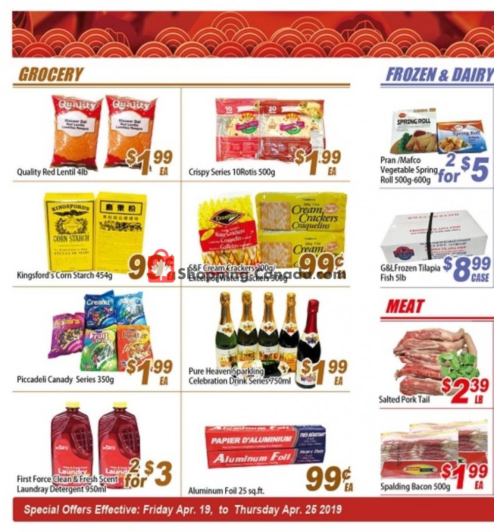 Tasteco Supermarket flyer from Friday April 19, 2019 to Thursday April 25, 2019 - page 3