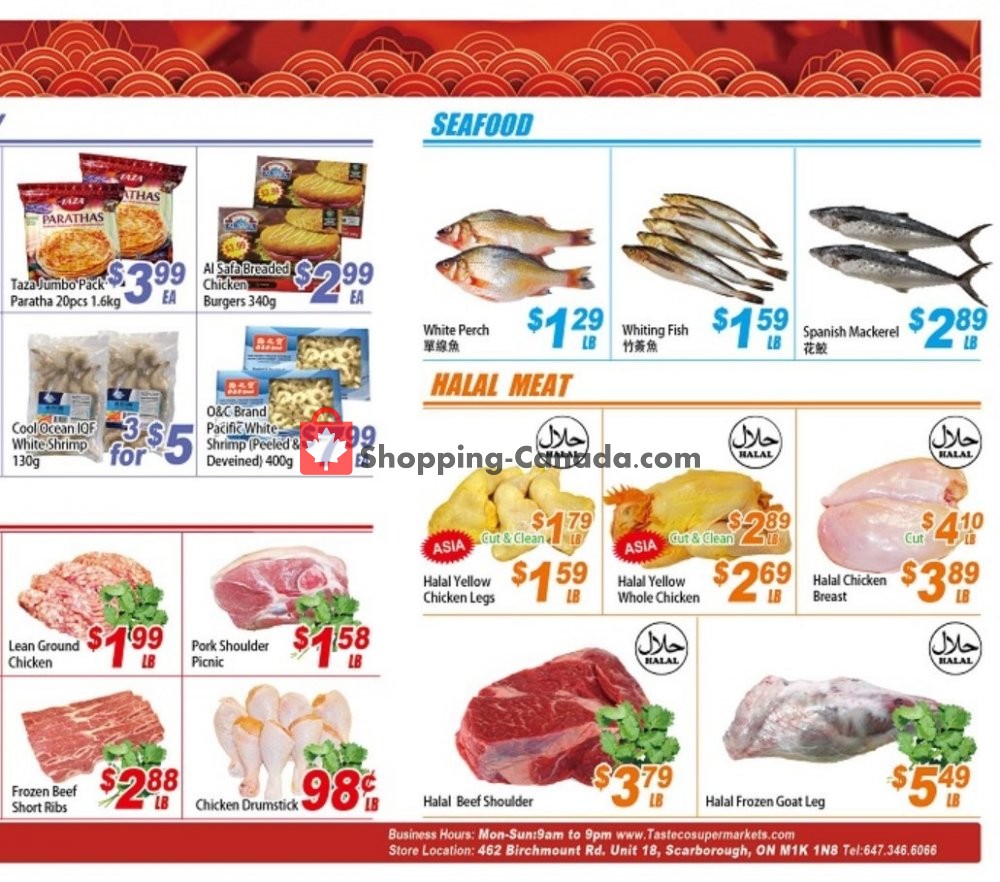 Tasteco Supermarket flyer from Friday April 19, 2019 to Thursday April 25, 2019 - page 4