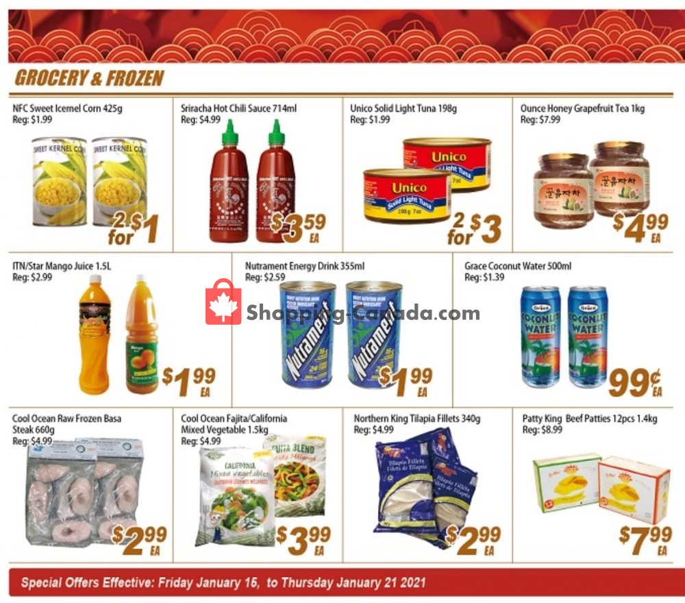 Tasteco Supermarket flyer from Friday January 15, 2021 to Thursday January 21, 2021 - page 3