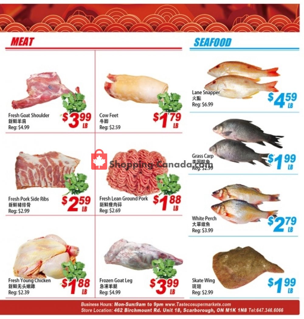 Tasteco Supermarket flyer from Friday January 15, 2021 to Thursday January 21, 2021 - page 4