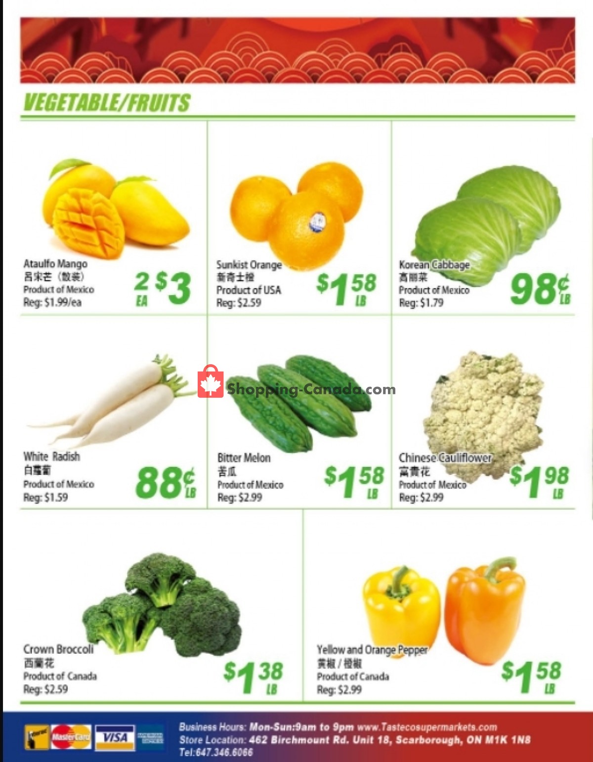 Tasteco Supermarket flyer from Friday May 13, 2022 to Thursday May 19, 2022 - page 2