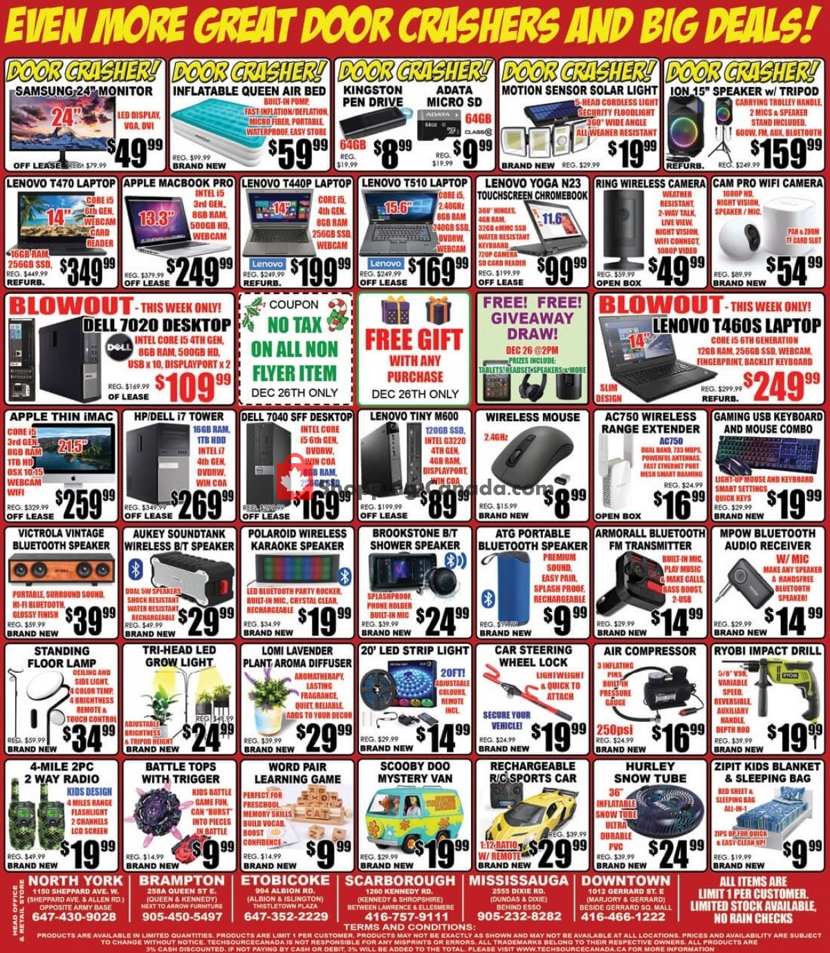TechSource Canada flyer from Monday December 26, 2022 to Thursday January 12, 2023 - page 2