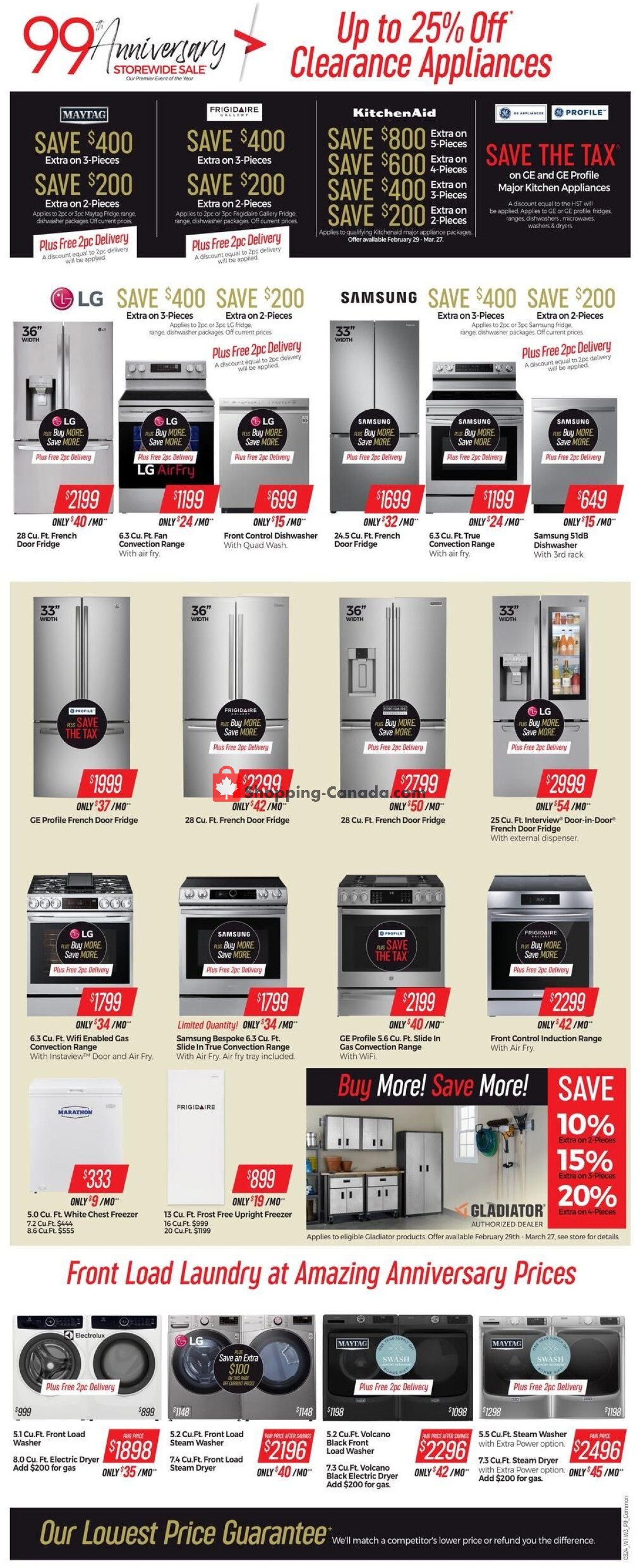 Tepperman's  flyer from Friday February 23, 2024 to Thursday February 29, 2024 - page 9