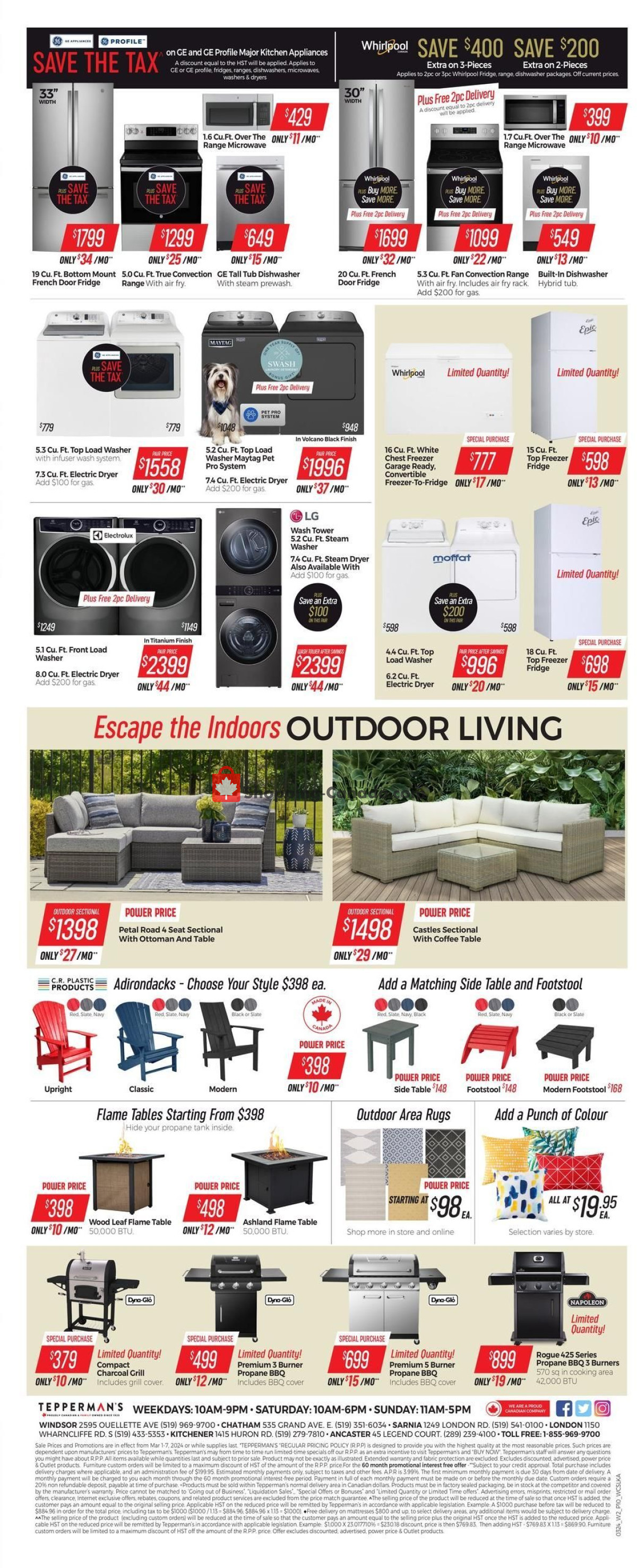 Tepperman's  flyer from Friday March 1, 2024 to Thursday March 7, 2024 - page 12