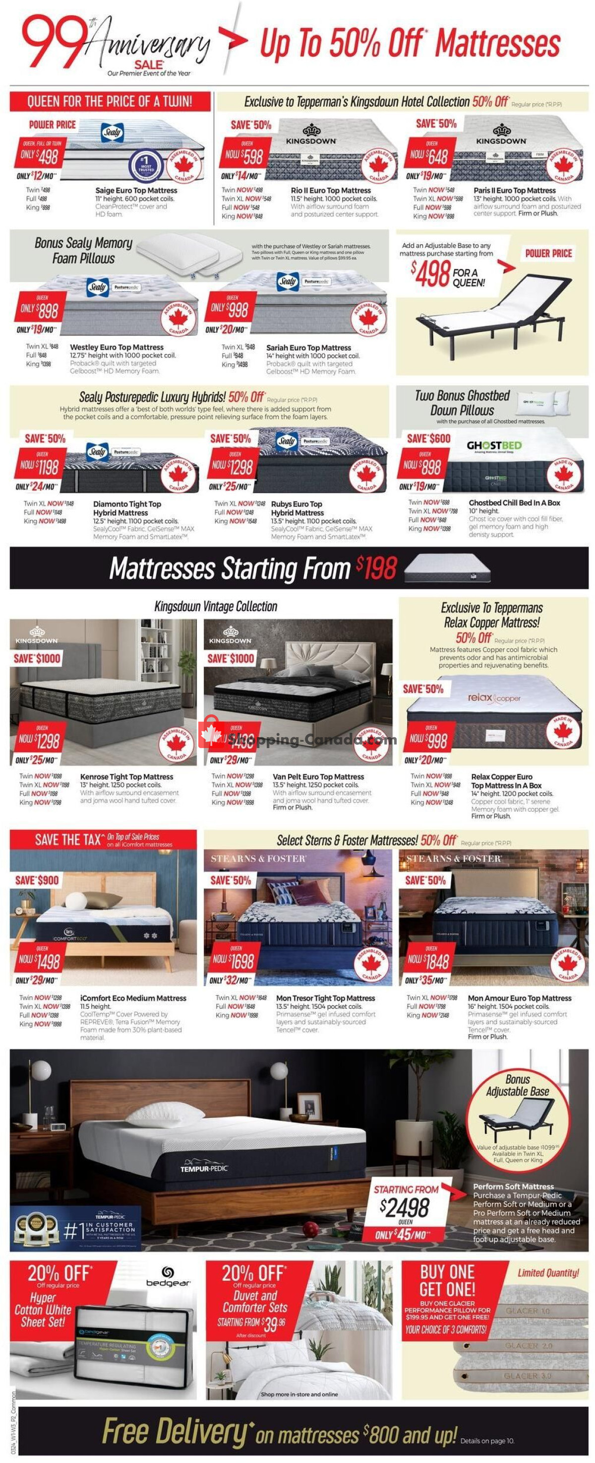 Tepperman's  flyer from Friday March 1, 2024 to Thursday March 7, 2024 - page 2