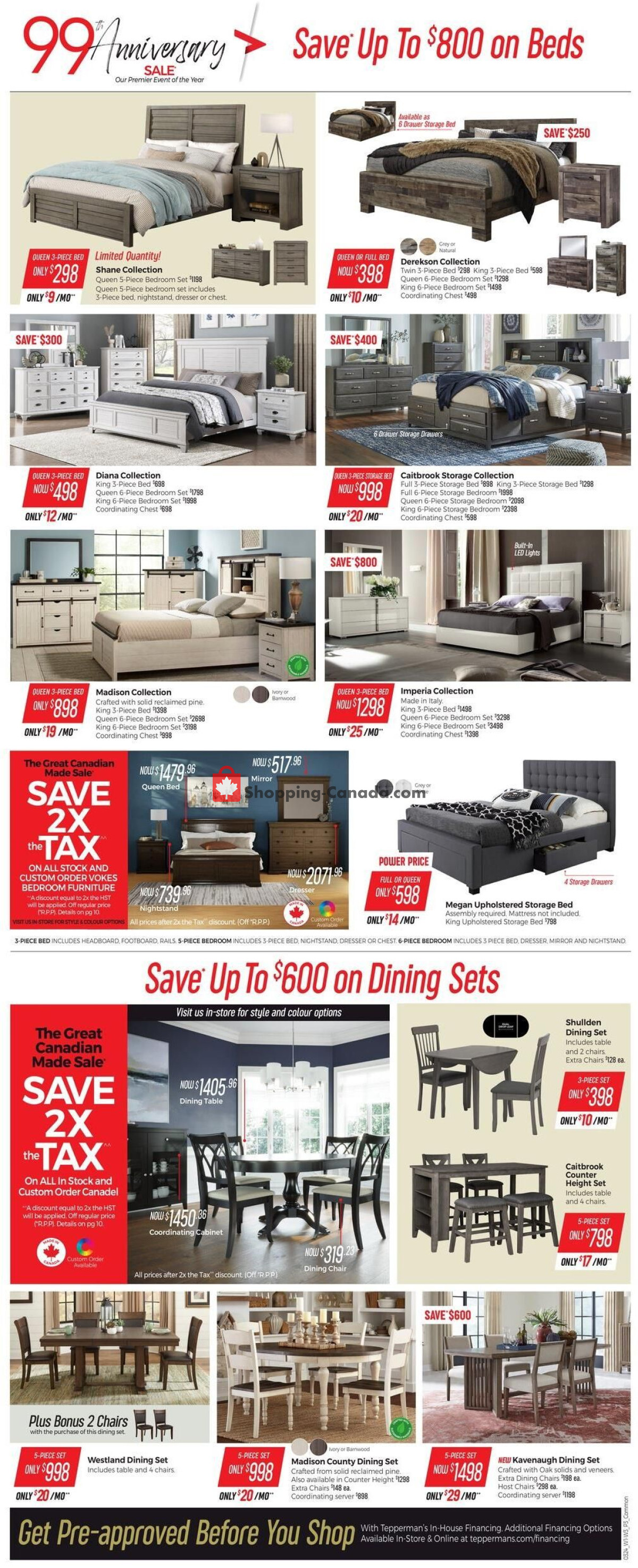 Tepperman's  flyer from Friday March 1, 2024 to Thursday March 7, 2024 - page 3