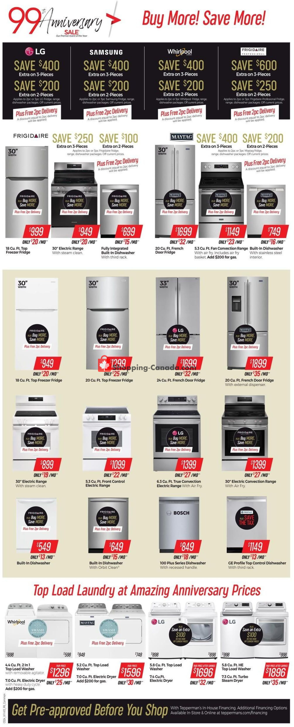 Tepperman's  flyer from Friday March 1, 2024 to Thursday March 7, 2024 - page 8