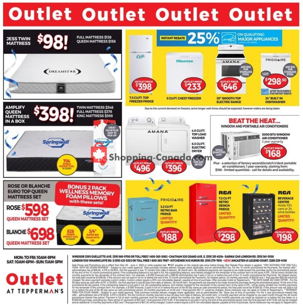 Tepperman's  flyer from Friday May 29, 2020 to Thursday June 4, 2020 - page 4