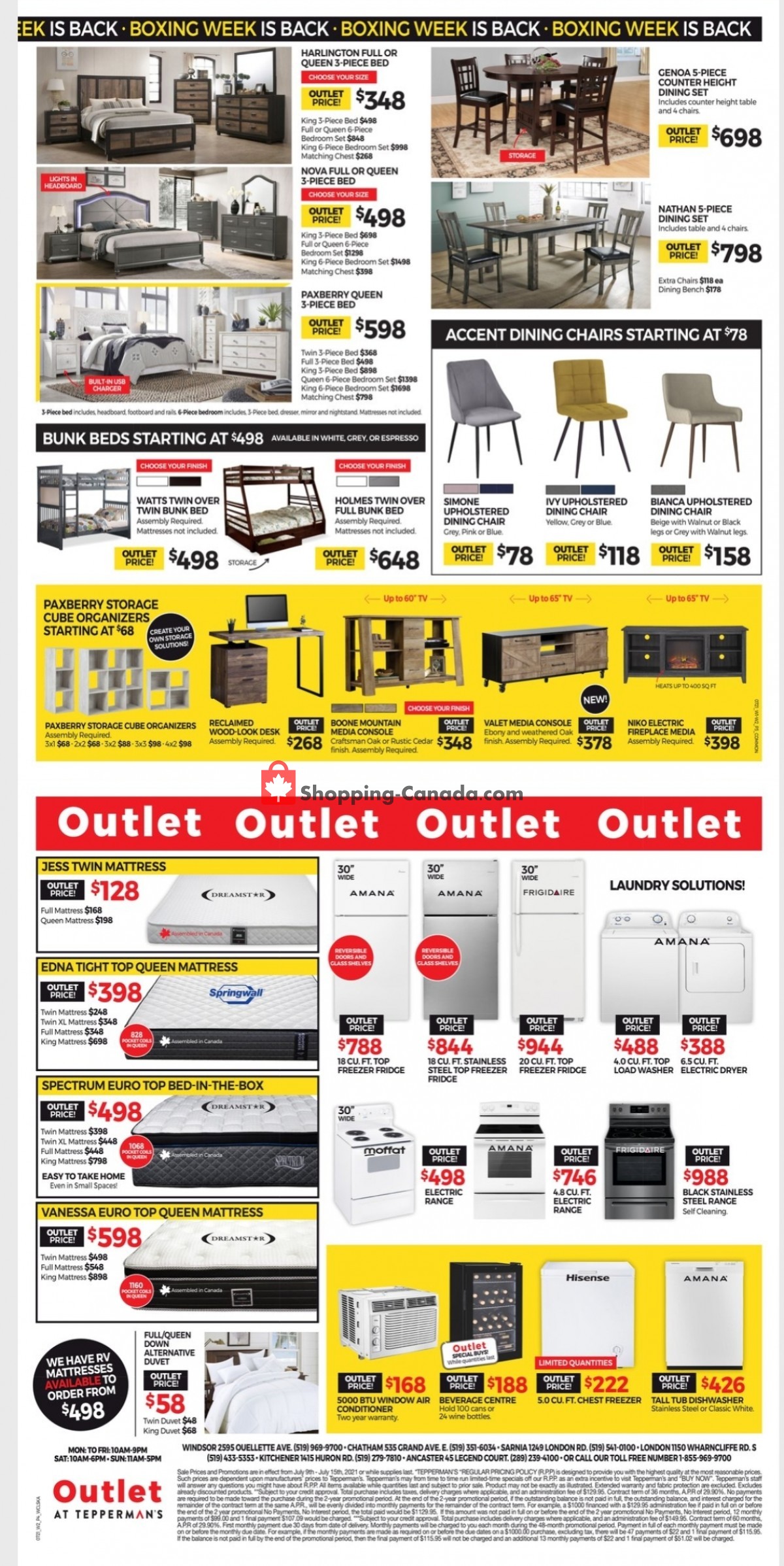 Tepperman's  flyer from Friday July 9, 2021 to Thursday July 15, 2021 - page 10