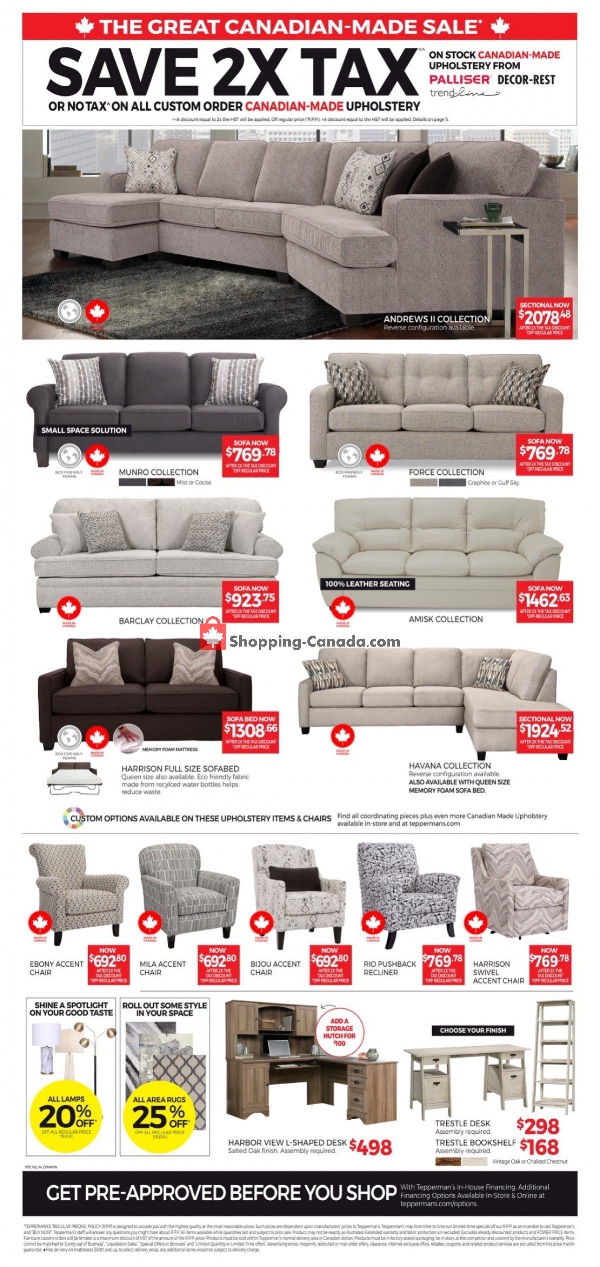 Tepperman's  flyer from Friday July 9, 2021 to Thursday July 15, 2021 - page 4