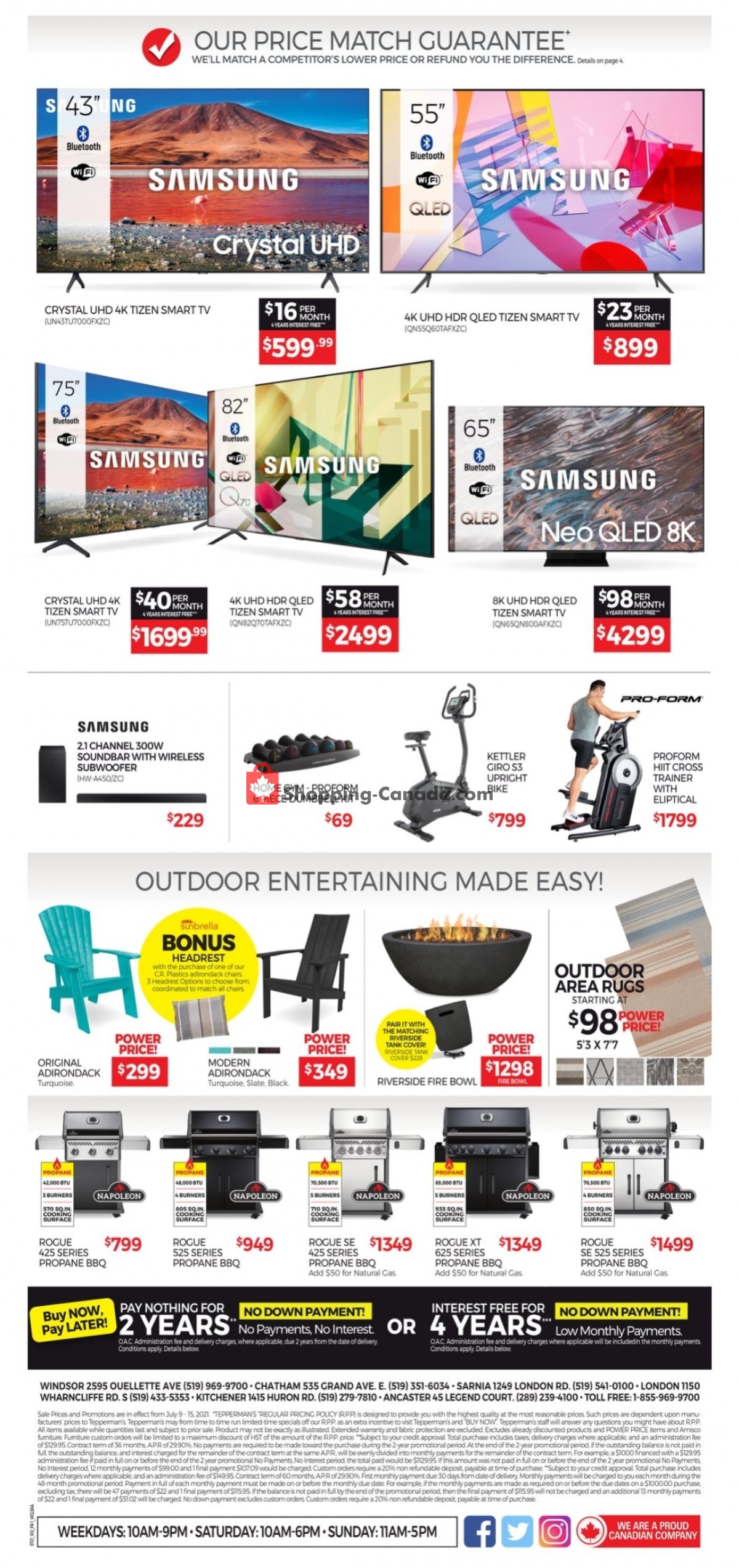 Tepperman's  flyer from Friday July 9, 2021 to Thursday July 15, 2021 - page 8