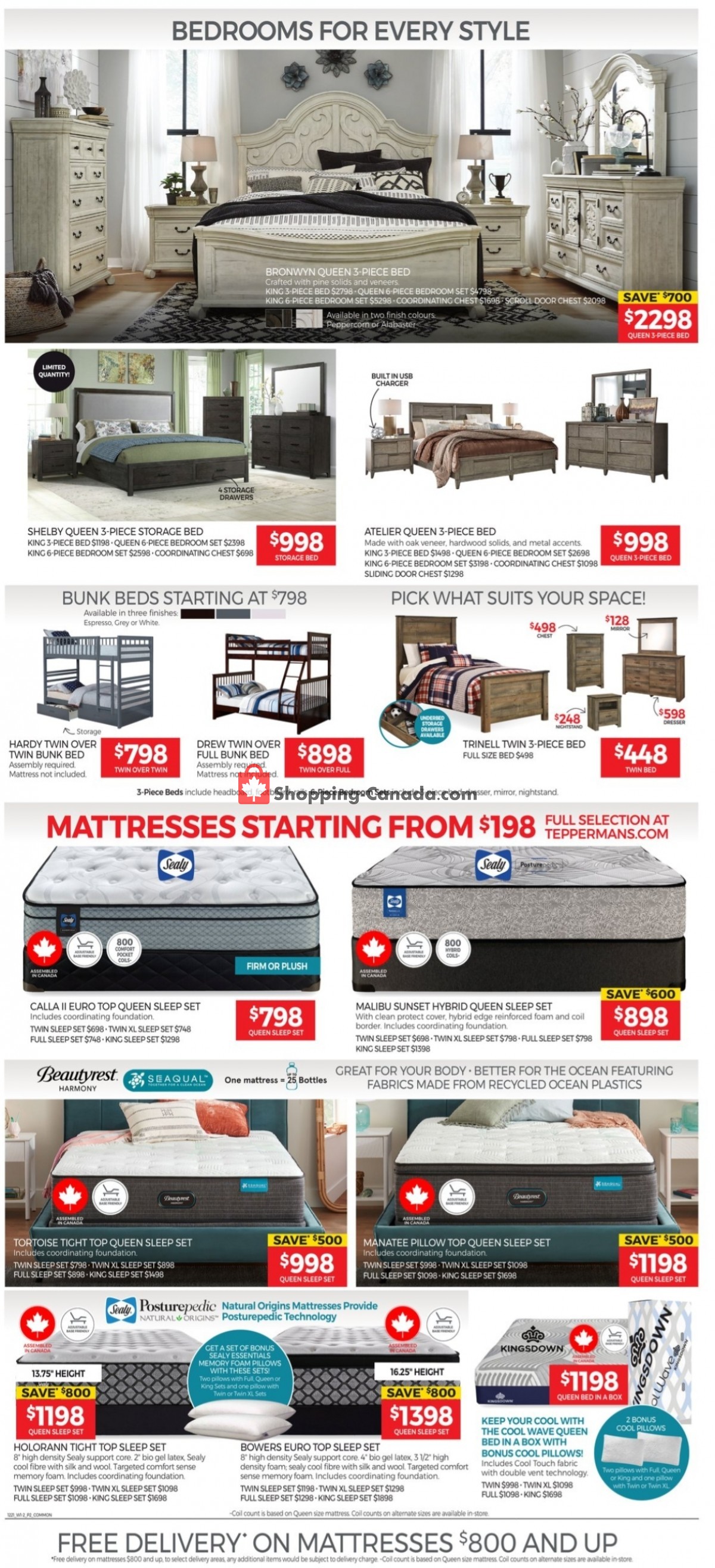 Tepperman's  flyer from Friday December 3, 2021 to Thursday December 9, 2021 - page 2