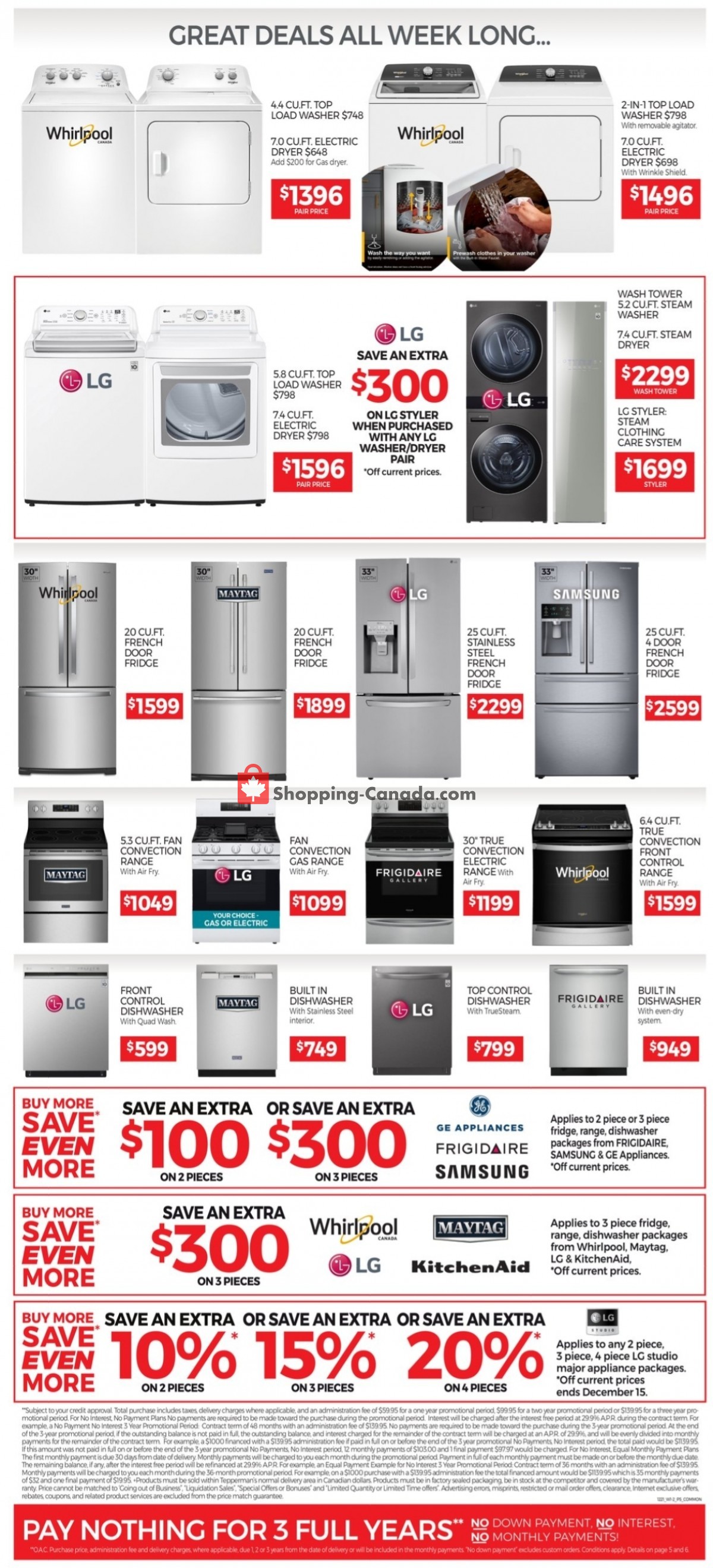 Tepperman's  flyer from Friday December 3, 2021 to Thursday December 9, 2021 - page 5