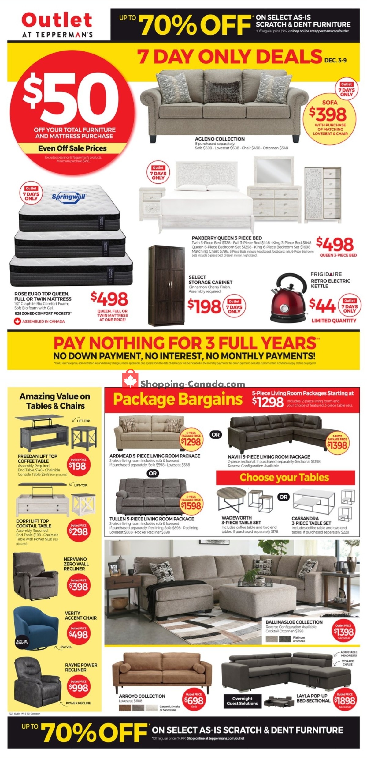 Tepperman's  flyer from Friday December 3, 2021 to Thursday December 9, 2021 - page 7