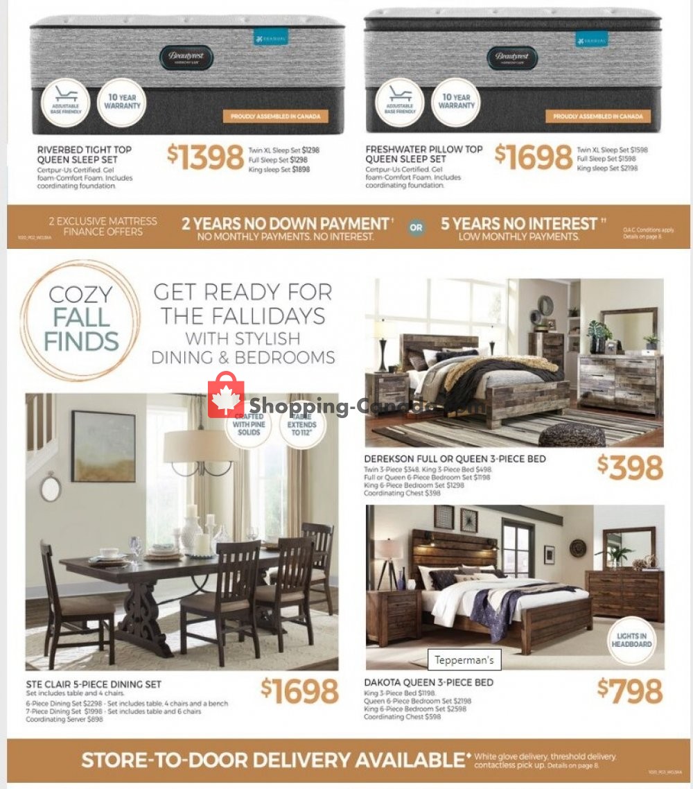 Tepperman's  flyer from Friday October 16, 2020 to Thursday October 22, 2020 - page 2