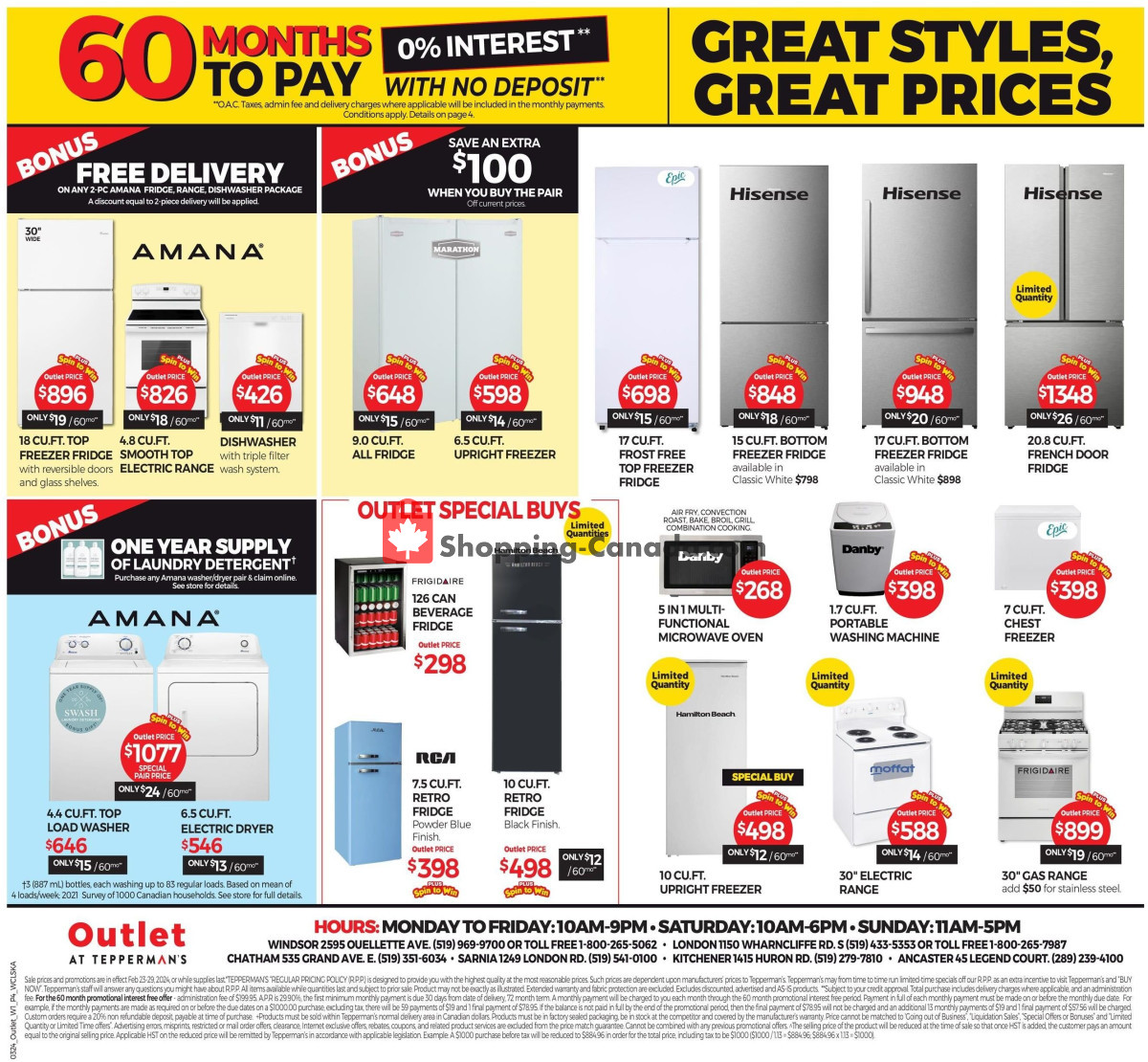 Tepperman's  flyer from Friday February 23, 2024 to Thursday February 29, 2024 - page 4