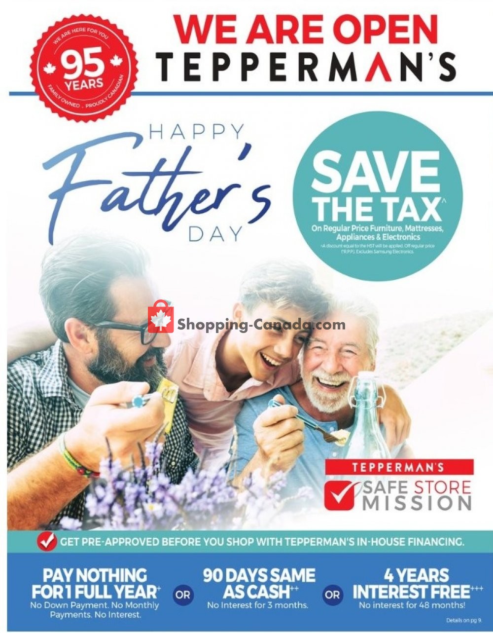 Tepperman's  flyer from Friday May 29, 2020 to Sunday June 21, 2020 - page 1