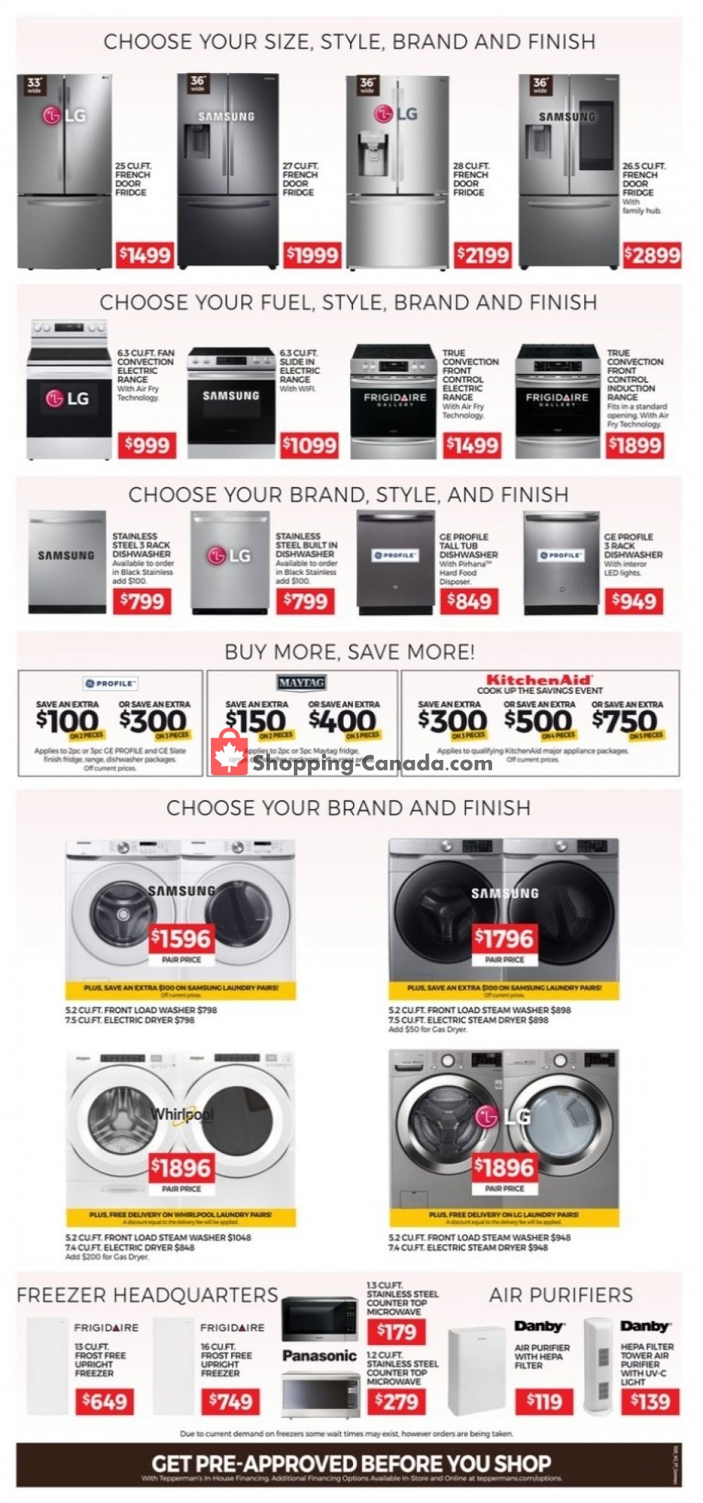 Tepperman's  flyer from Friday October 9, 2020 to Thursday October 15, 2020 - page 3
