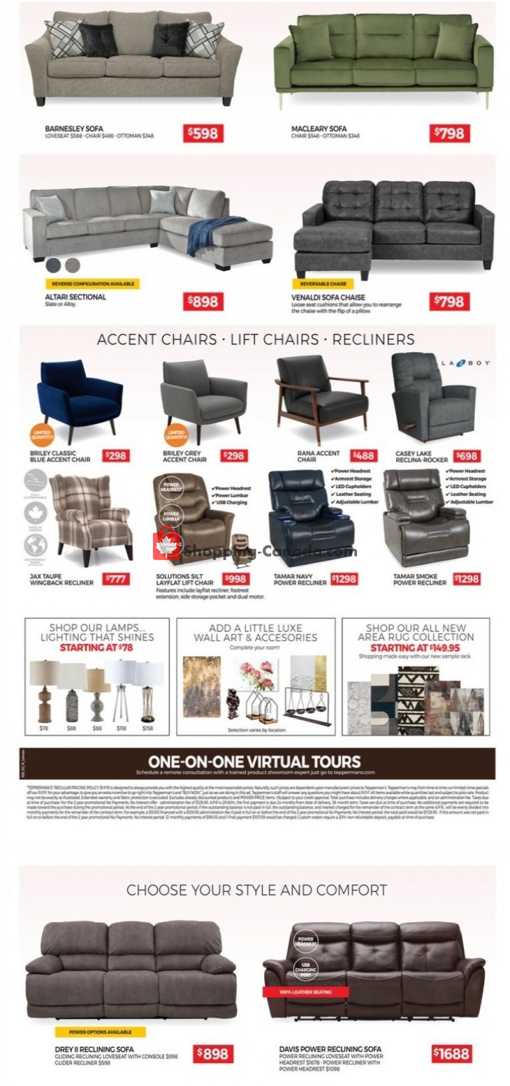 Tepperman's  flyer from Friday October 9, 2020 to Thursday October 15, 2020 - page 6