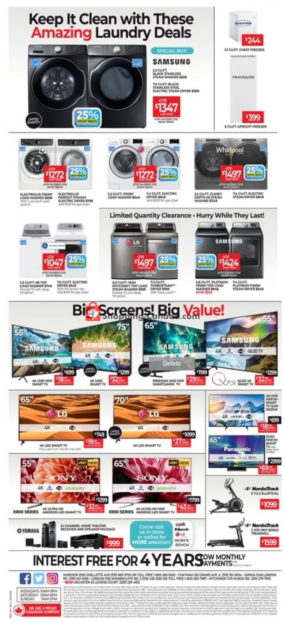 Tepperman's  flyer from Friday January 31, 2020 to Thursday February 6, 2020 - page 6