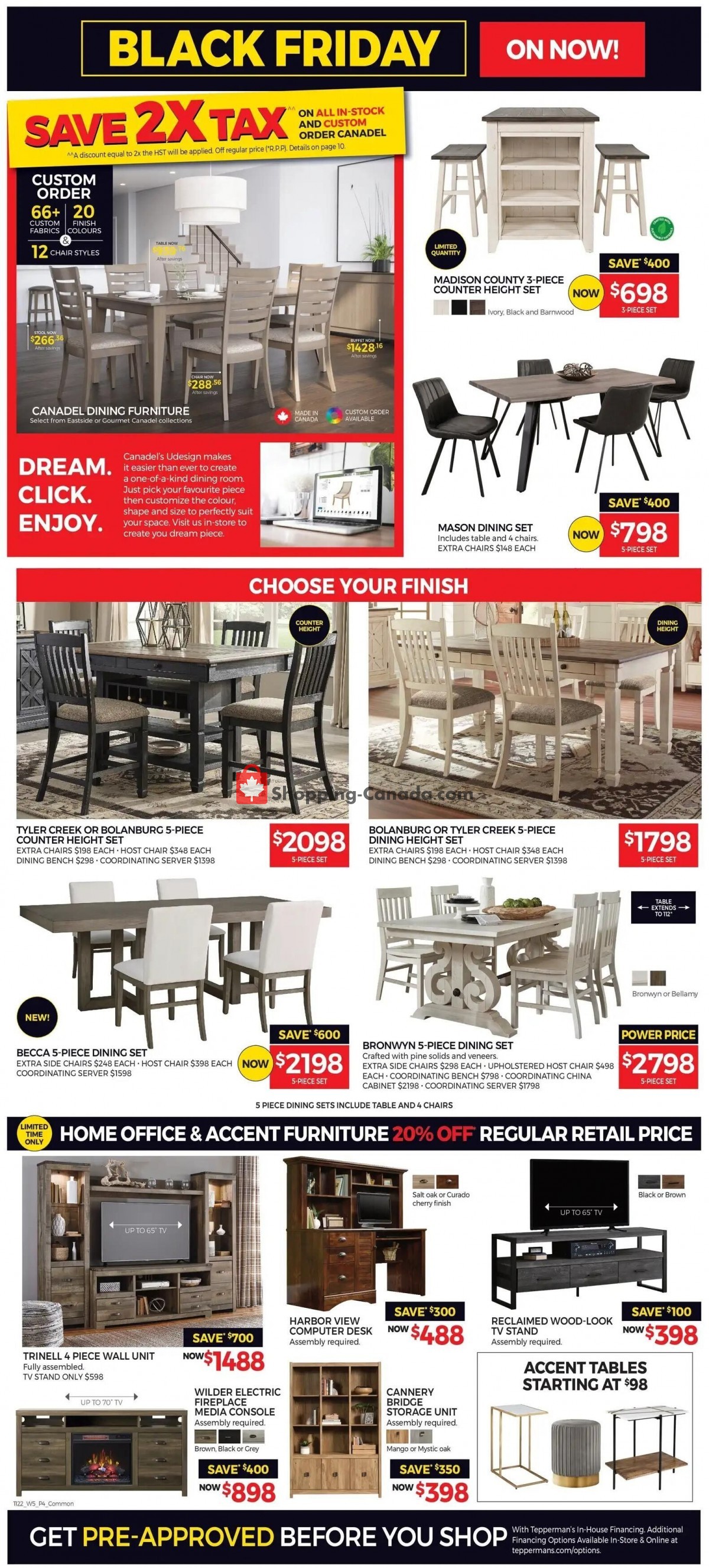 Tepperman's  flyer from Friday November 25, 2022 to Thursday December 1, 2022 - page 5