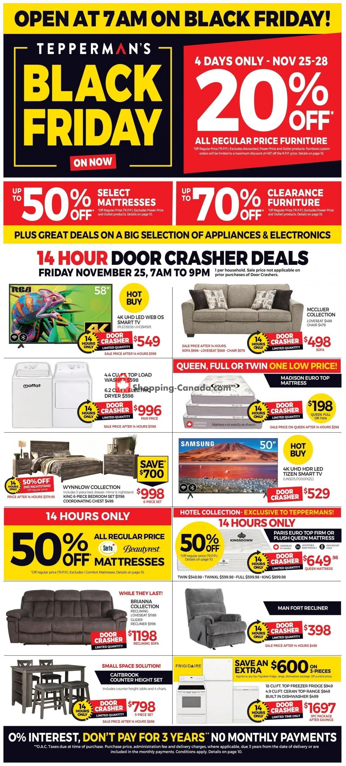 Tepperman's  flyer from Friday November 25, 2022 to Thursday December 1, 2022 - page 6