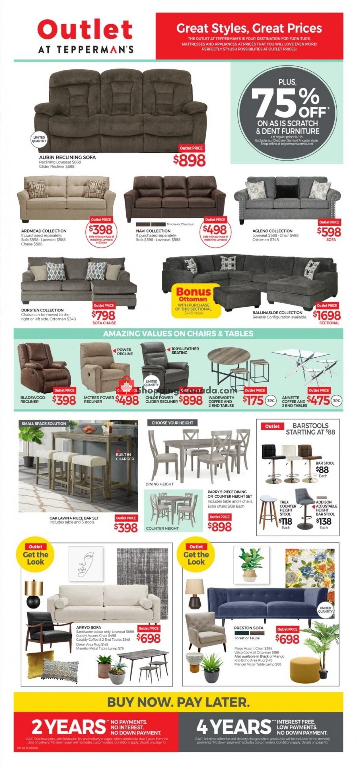 Tepperman's  flyer from Friday July 16, 2021 to Thursday July 22, 2021 - page 1