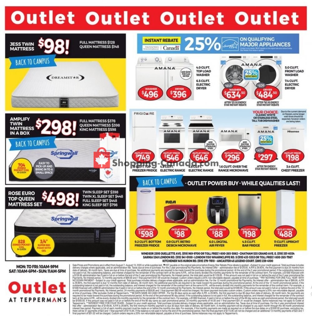 Tepperman's  flyer from Friday August 7, 2020 to Thursday August 13, 2020 - page 4