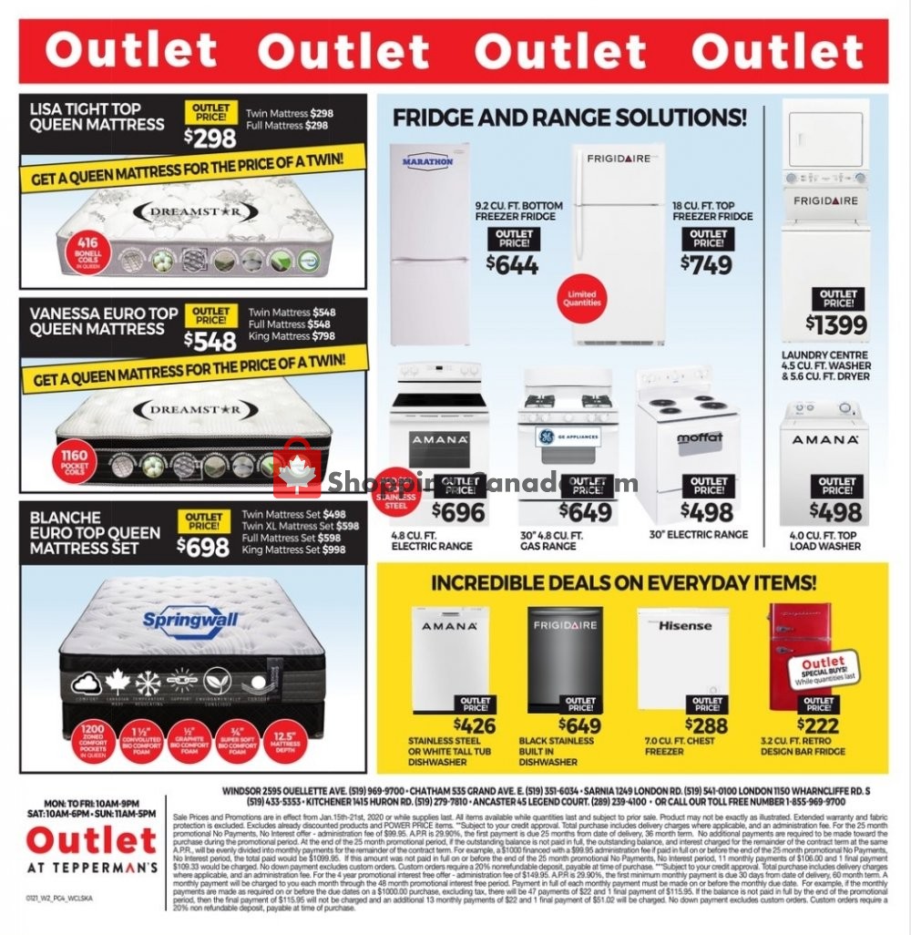 Tepperman's  flyer from Friday January 15, 2021 to Thursday January 21, 2021 - page 6