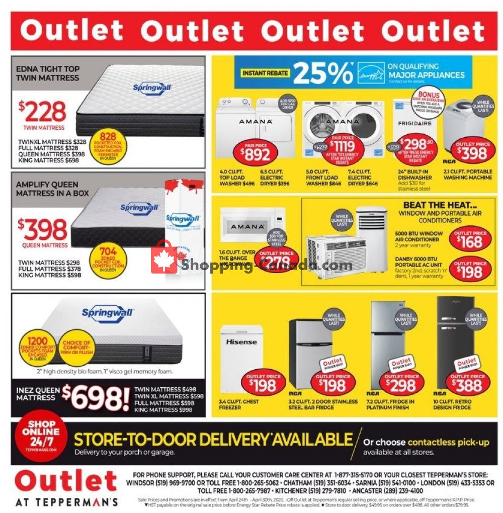 Tepperman's  flyer from Friday April 24, 2020 to Thursday April 30, 2020 - page 4