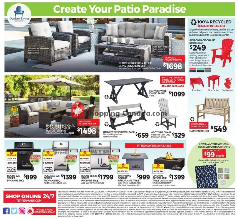 Tepperman's  flyer from Friday April 24, 2020 to Thursday April 30, 2020 - page 13