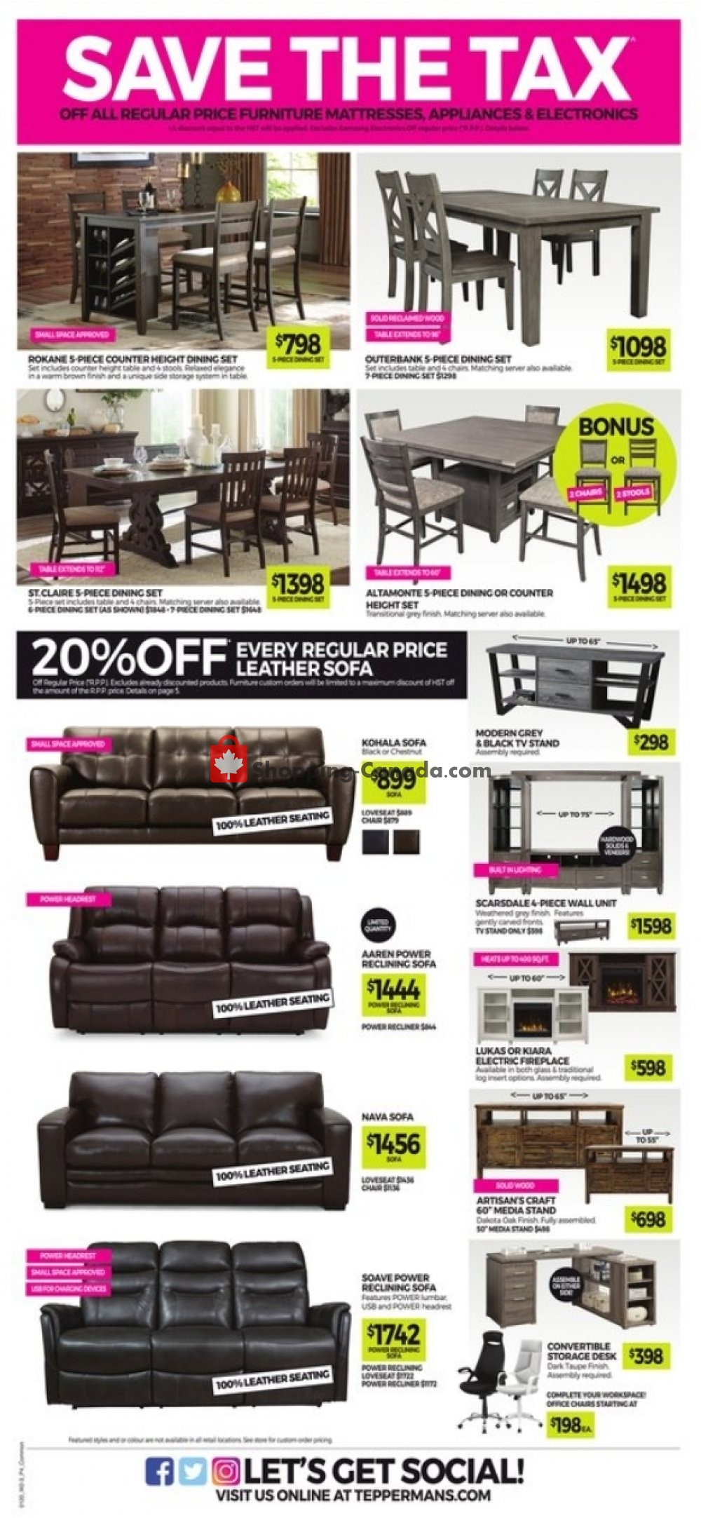 Tepperman's  flyer from Friday January 10, 2020 to Thursday January 16, 2020 - page 4