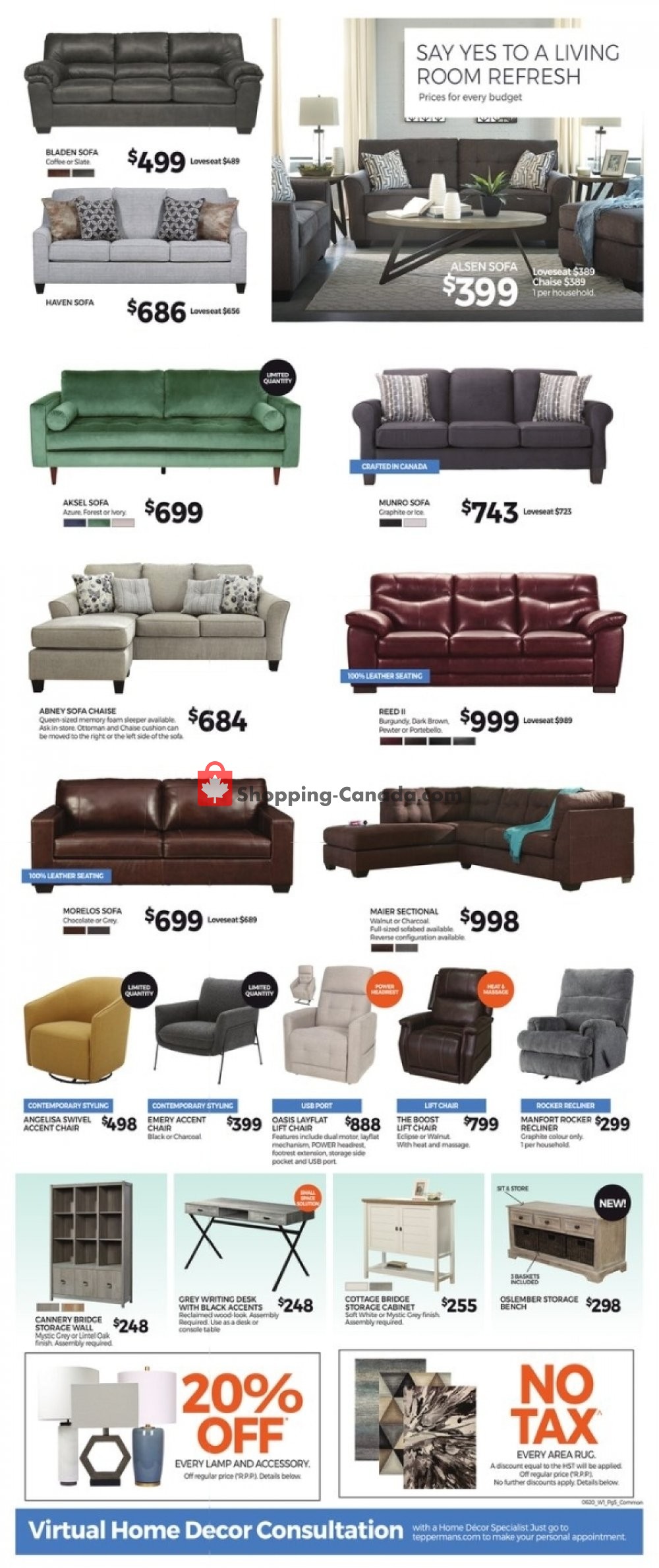 Tepperman's  flyer from Friday May 29, 2020 to Thursday June 4, 2020 - page 5
