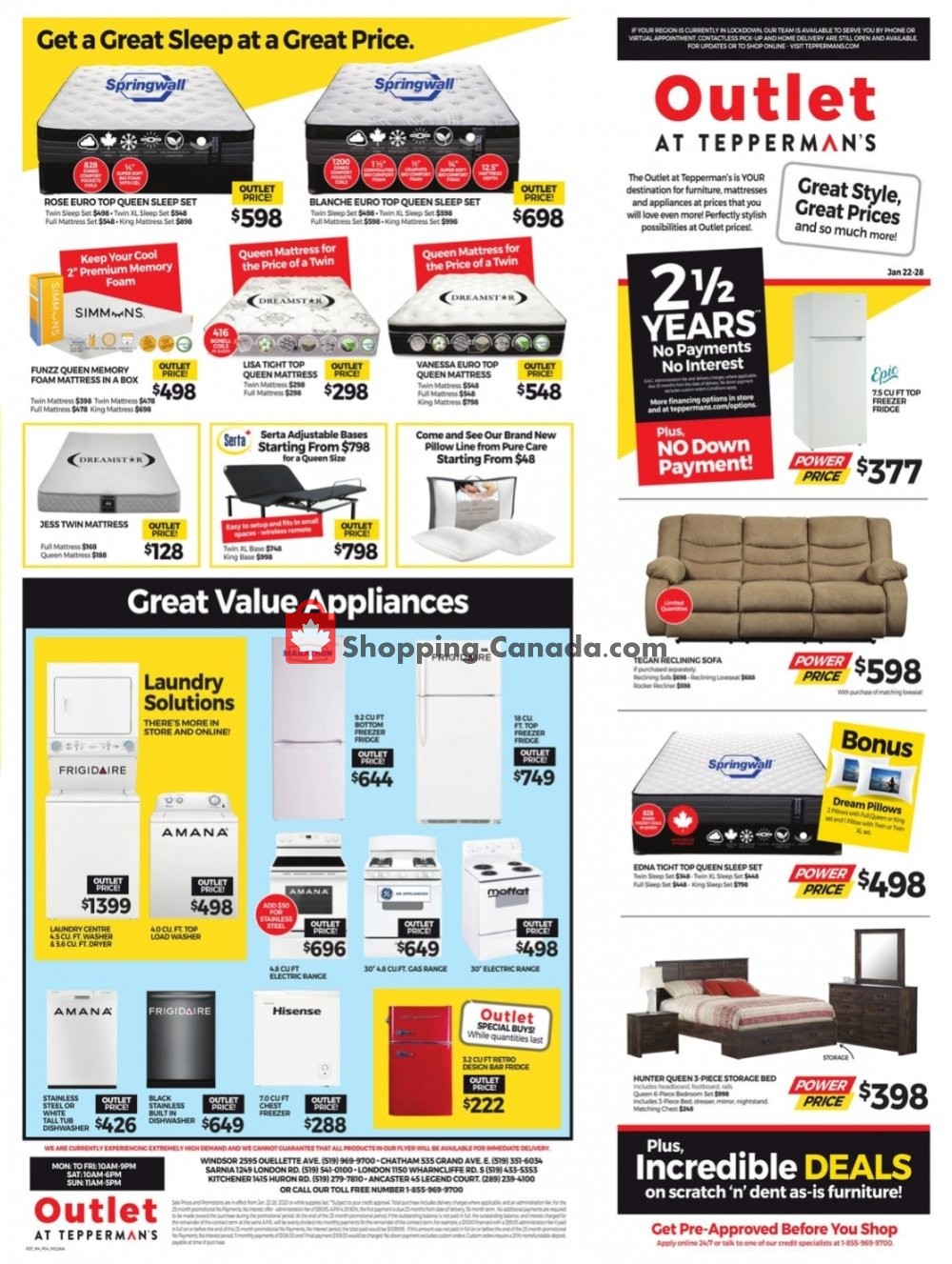 Tepperman's  flyer from Friday January 22, 2021 to Thursday January 28, 2021 - page 2