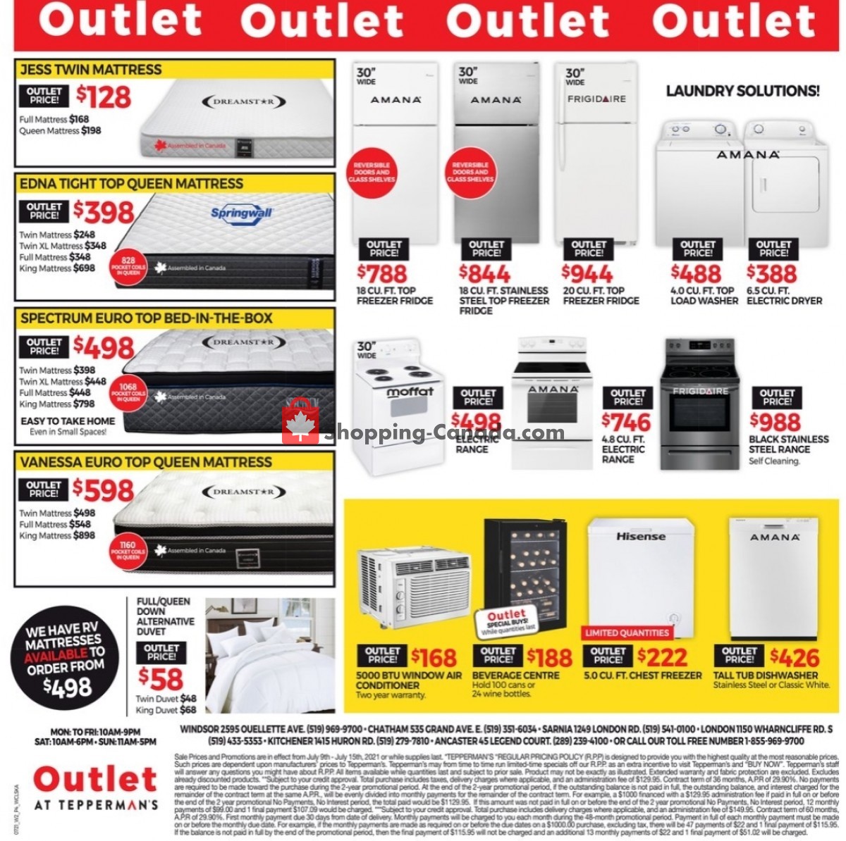 Tepperman's  flyer from Friday July 9, 2021 to Thursday July 15, 2021 - page 4