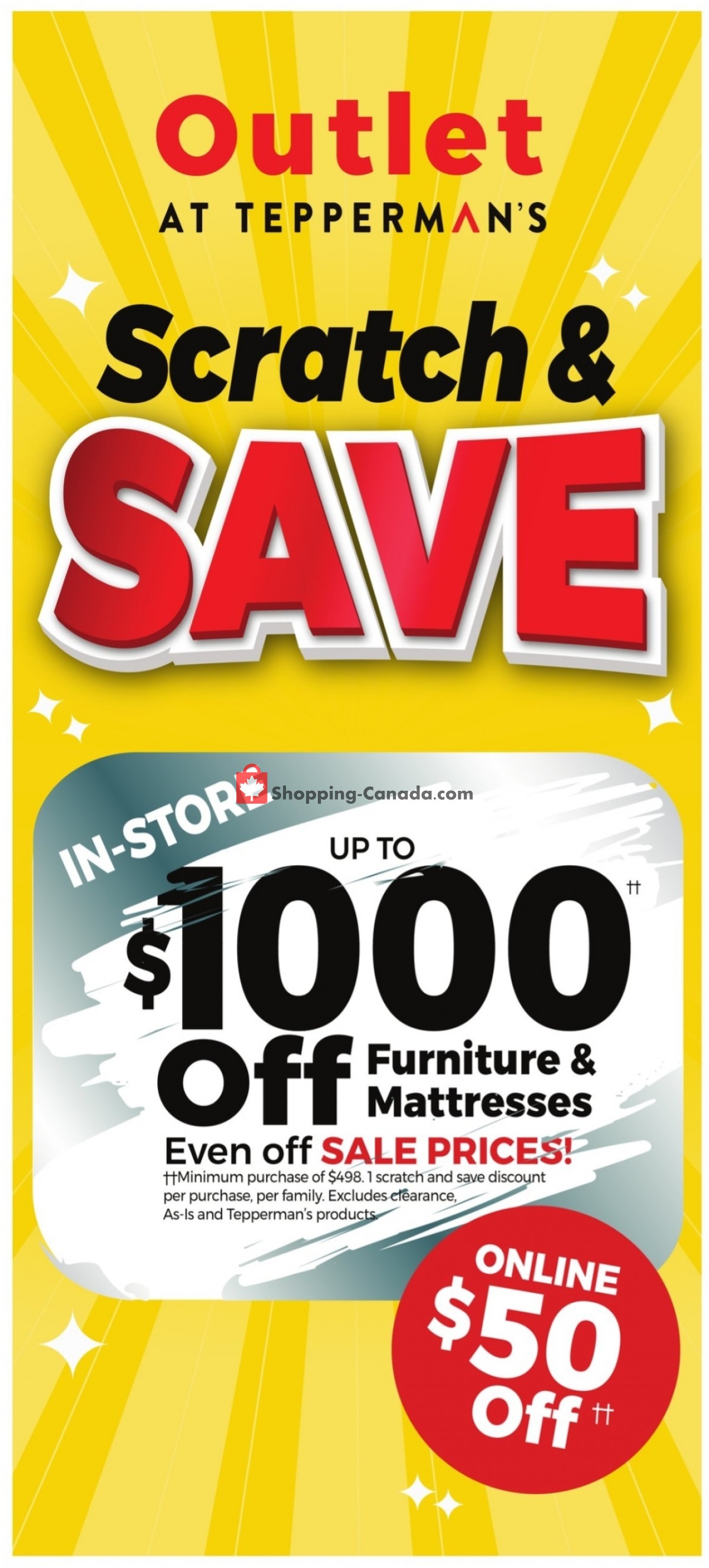 Tepperman's  flyer from Friday October 8, 2021 to Thursday October 14, 2021 - page 1