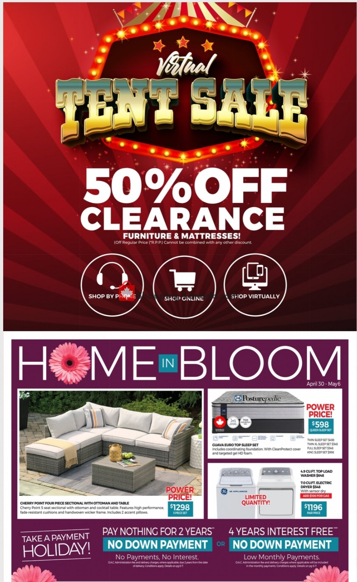 Tepperman's  flyer from Friday April 30, 2021 to Thursday May 6, 2021 - page 1