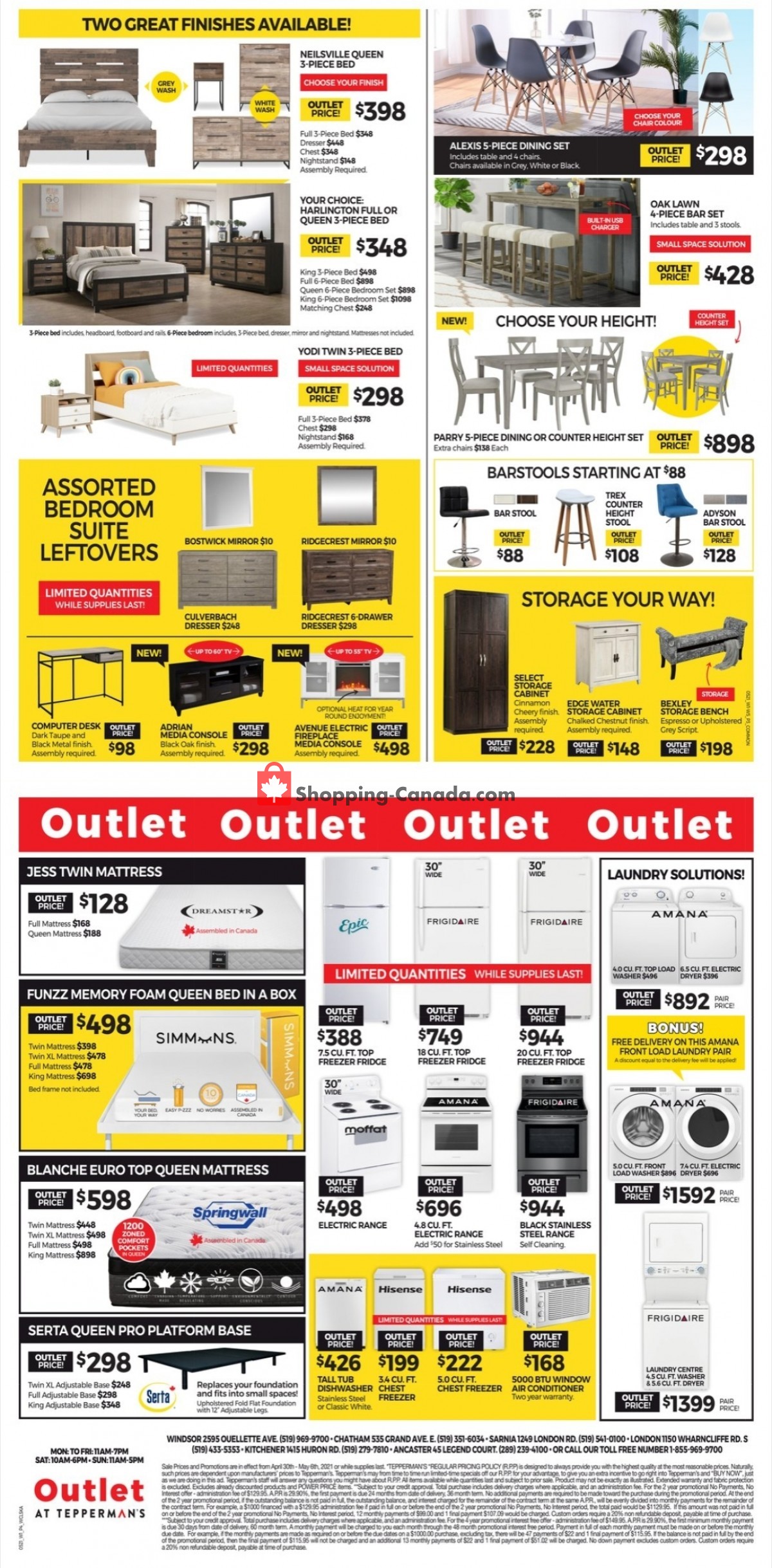 Tepperman's  flyer from Friday April 30, 2021 to Thursday May 6, 2021 - page 11