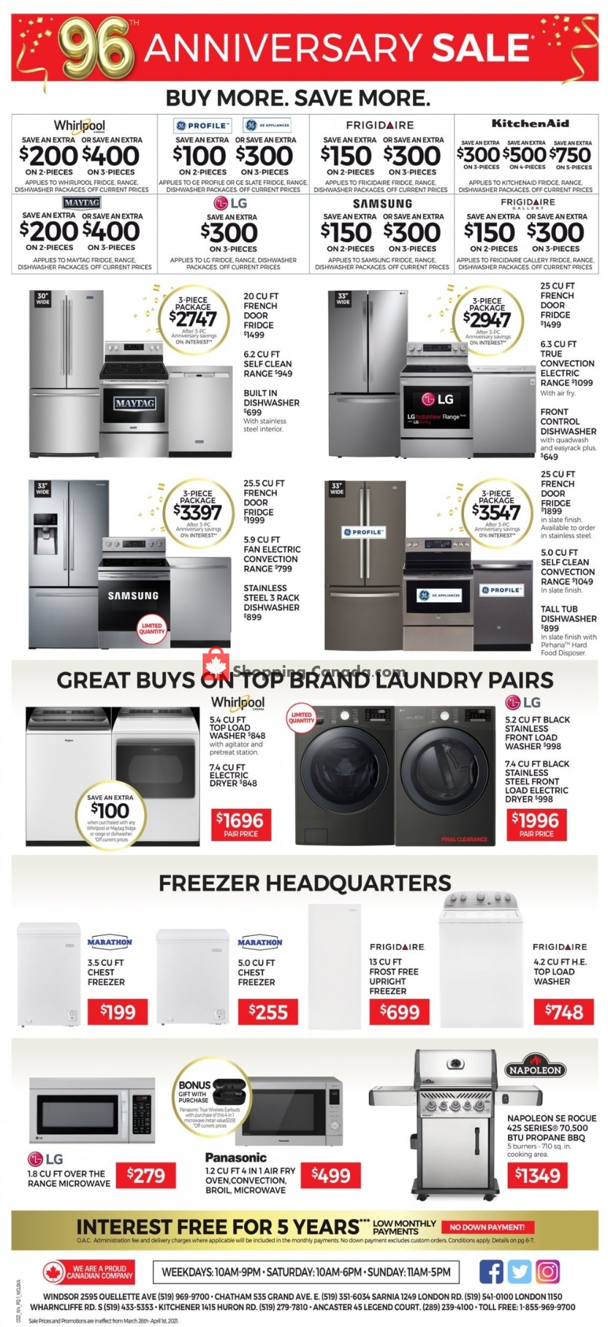Tepperman's  flyer from Friday March 26, 2021 to Thursday April 1, 2021 - page 12