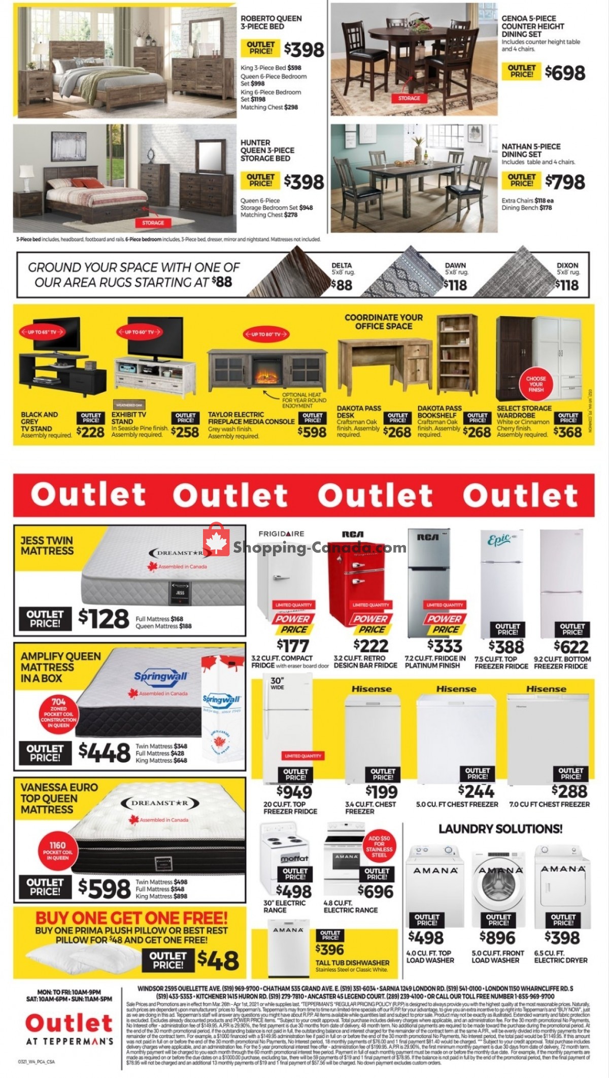Tepperman's  flyer from Friday March 26, 2021 to Thursday April 1, 2021 - page 14