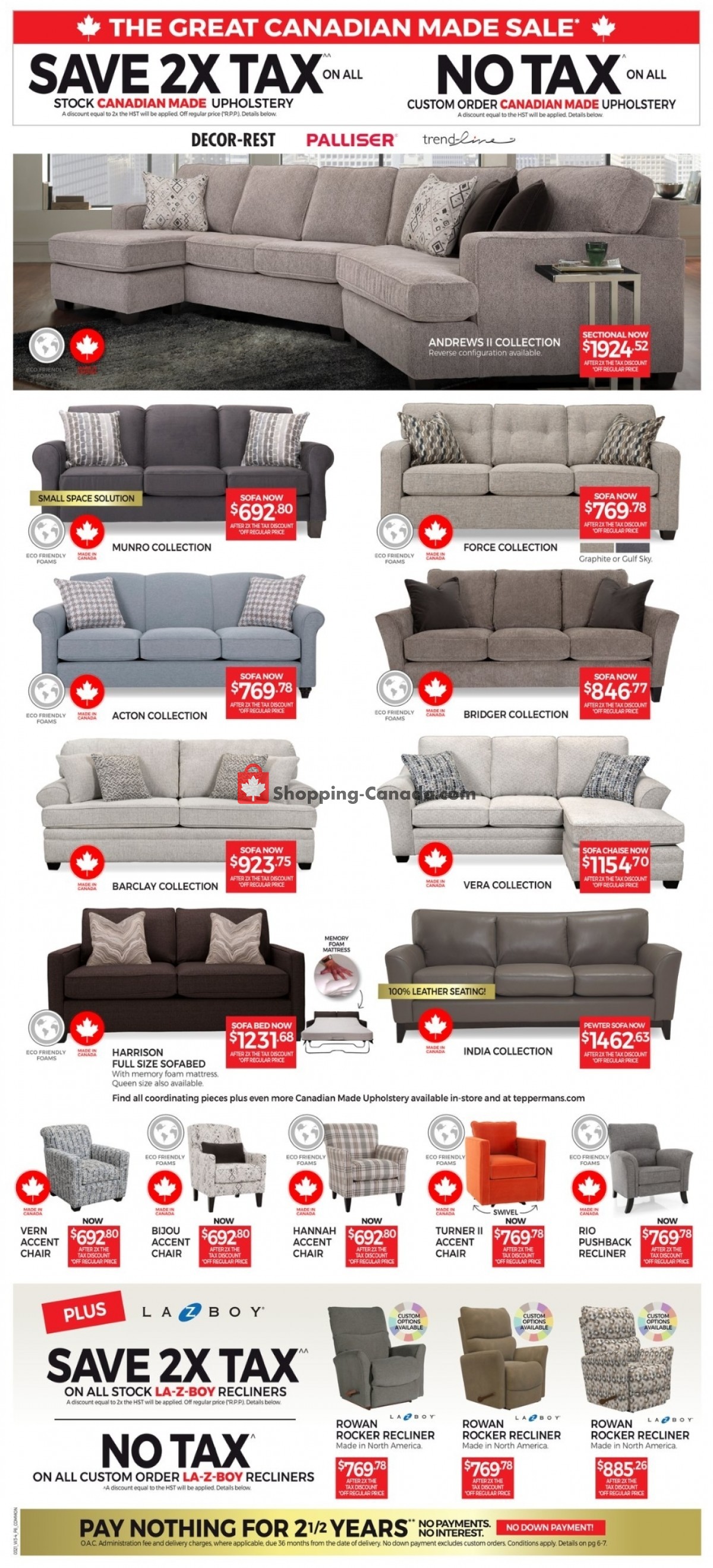 Tepperman's  flyer from Friday March 26, 2021 to Thursday April 1, 2021 - page 8