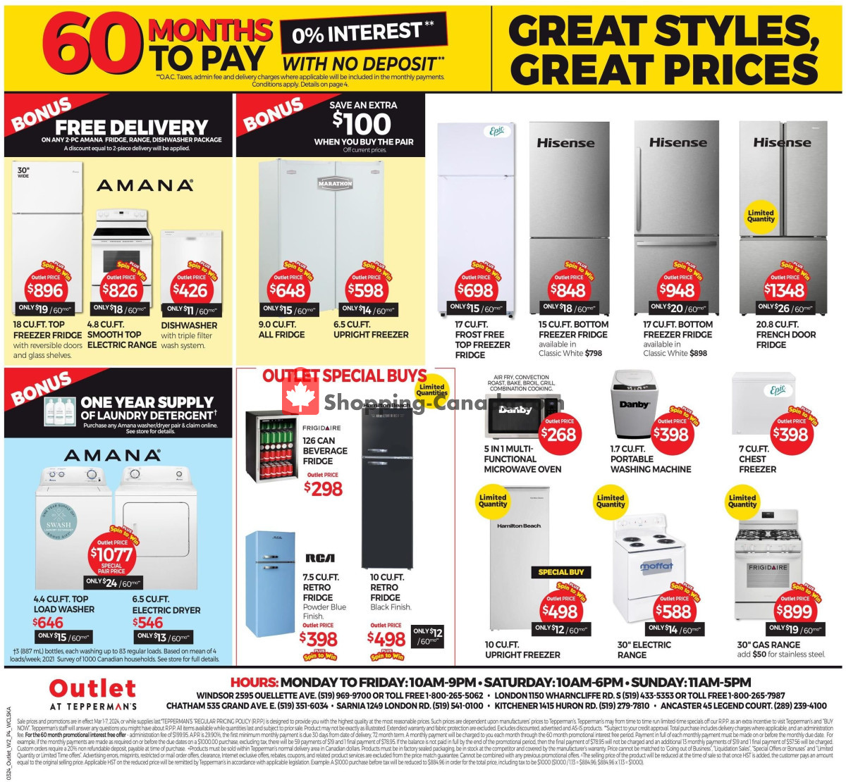 Tepperman's  flyer from Friday March 1, 2024 to Thursday March 7, 2024 - page 4