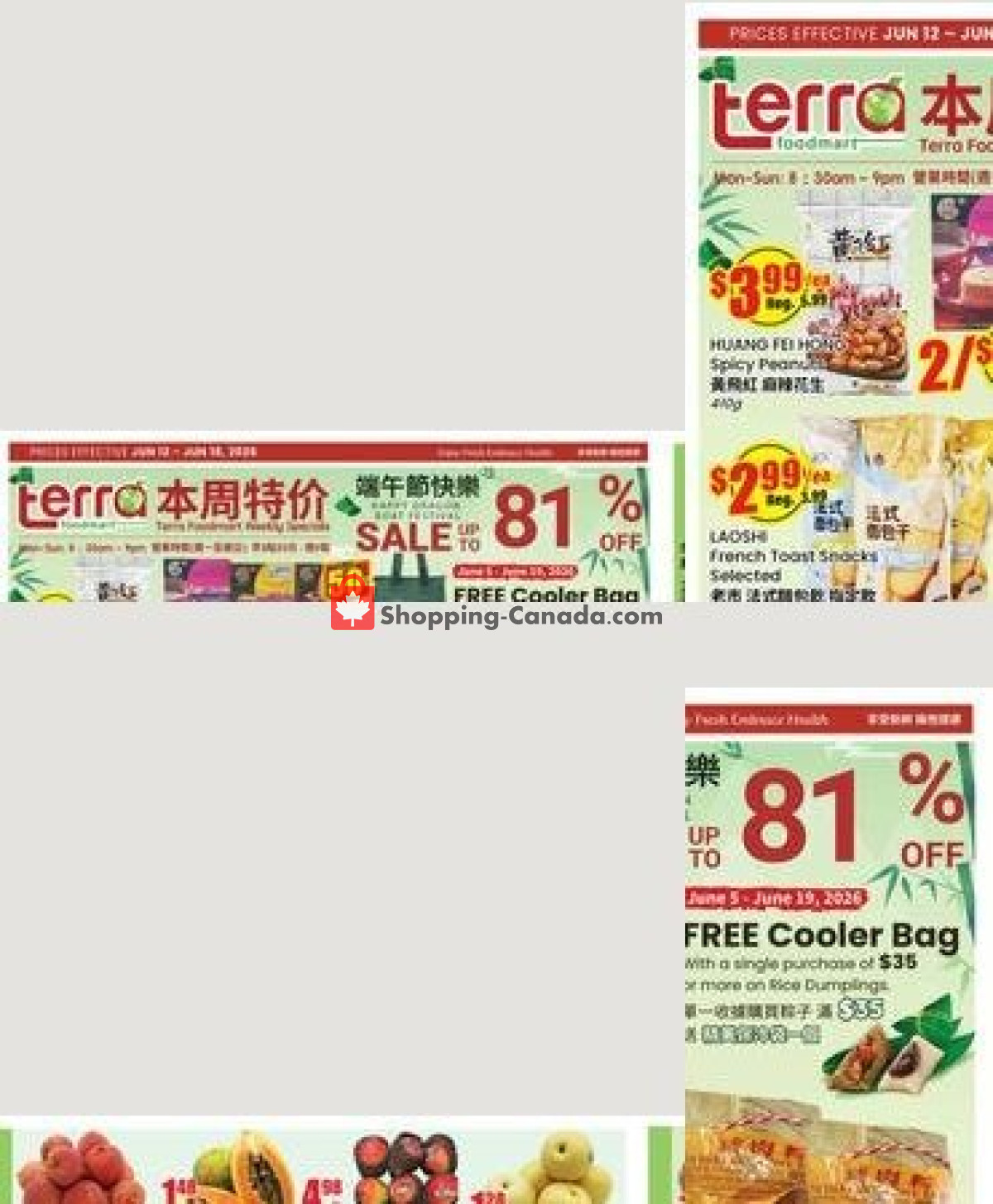 Terra Foodmart flyer from Friday June 12, 2026 to Thursday June 18, 2026 - page 1